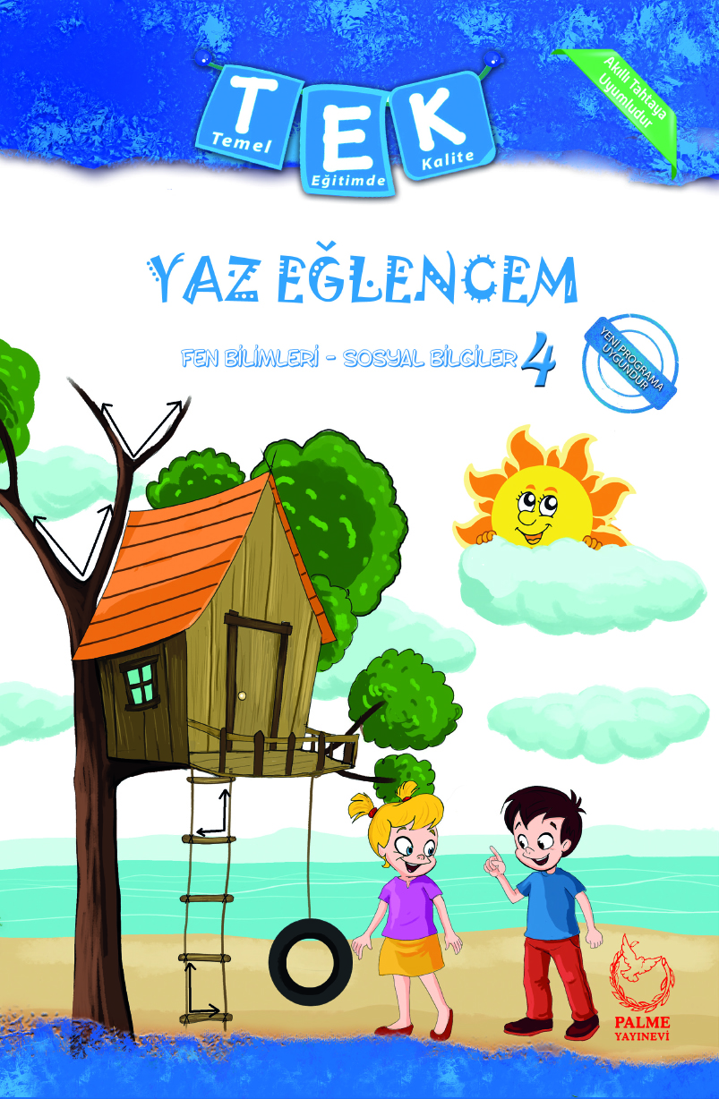 4. Sınıf Yaz Eğlencem Fen Bilimleri - Sosyal Bilgiler kapak görseli